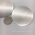 Taille de trou de 0.2mm 0.2mm épaisseur inox gravant le disque de filtre de café